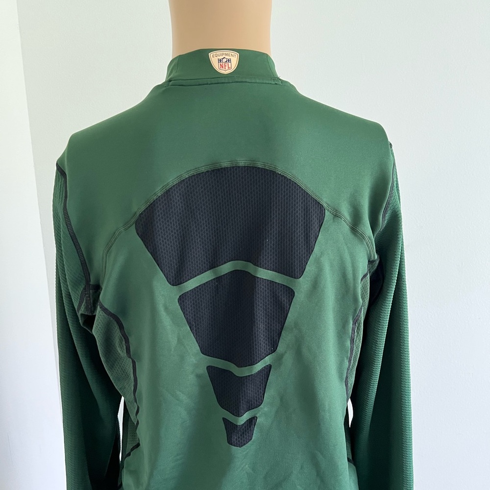 Nike Mock neck jets workout shirt